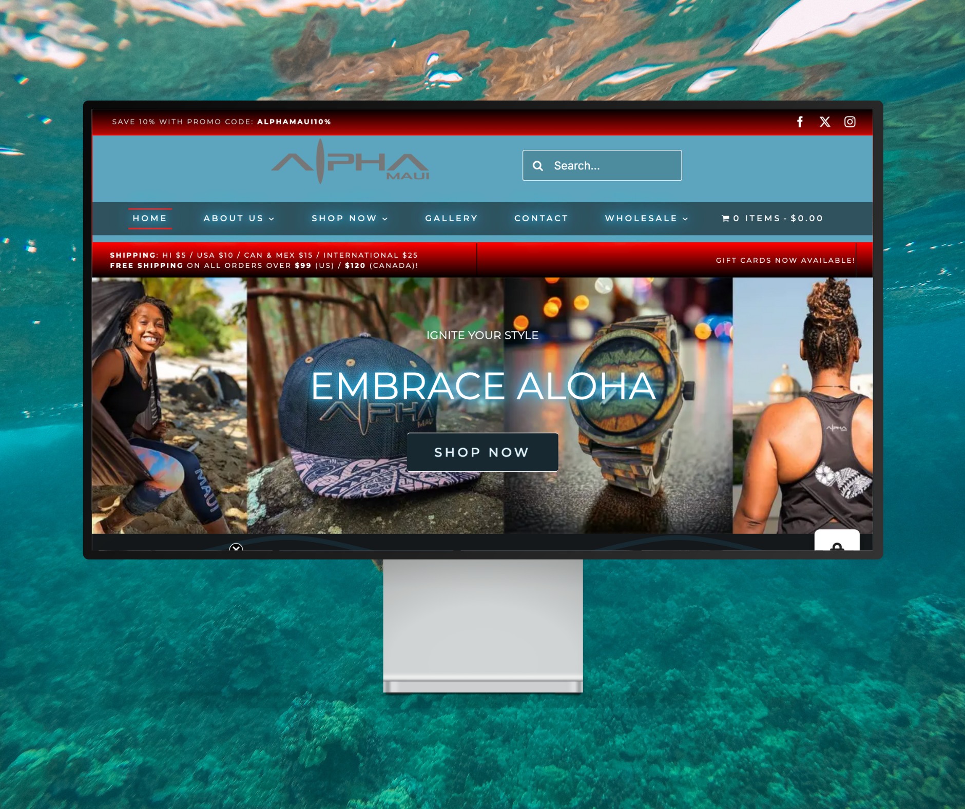 Alpha Maui Website