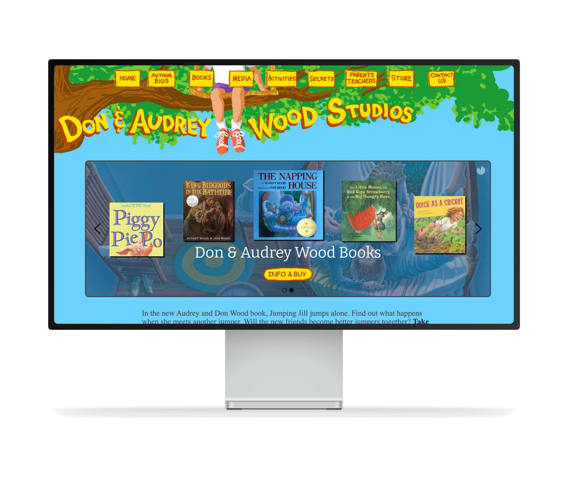 Audrey Woods Website