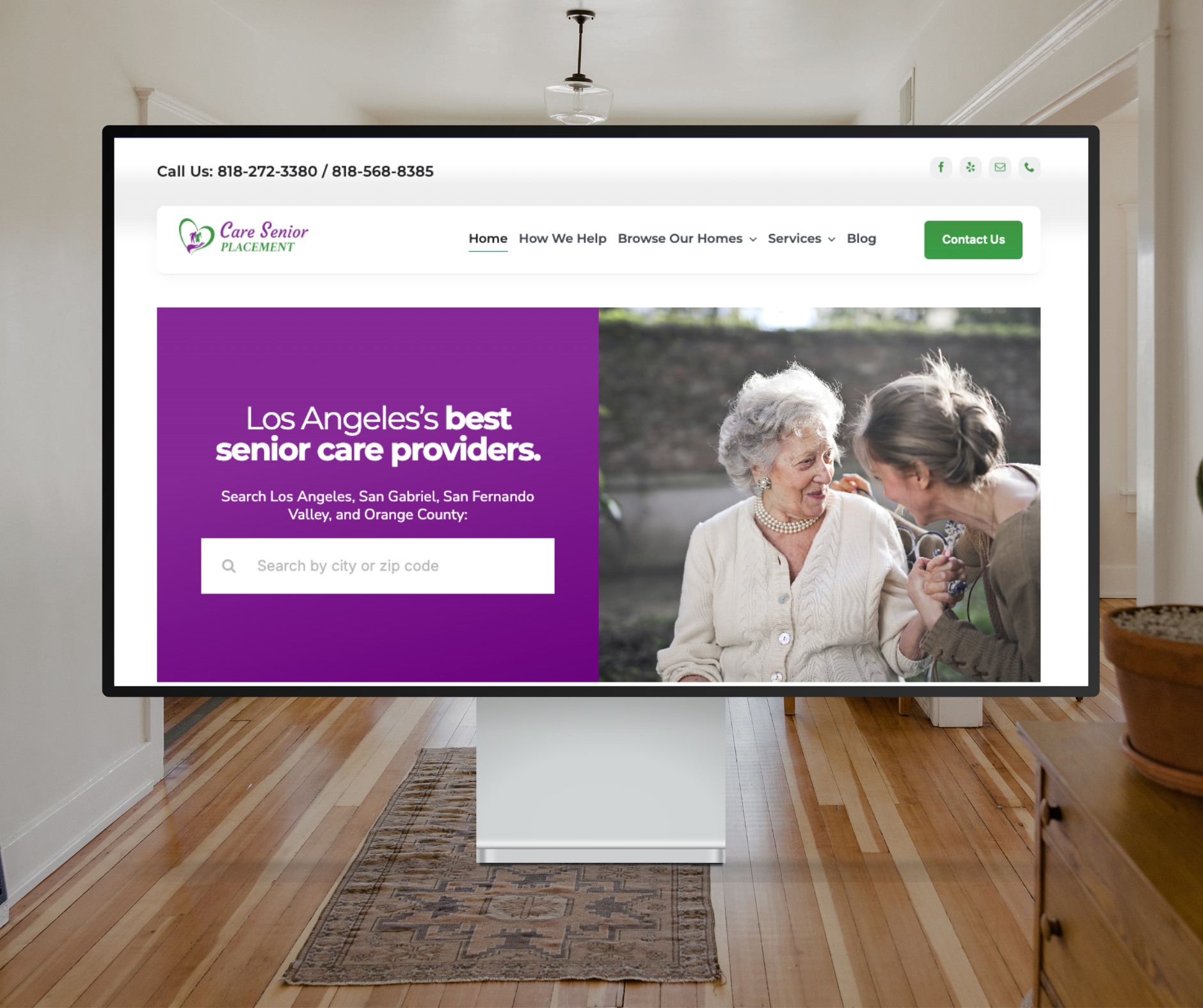Care Senior Placement Website