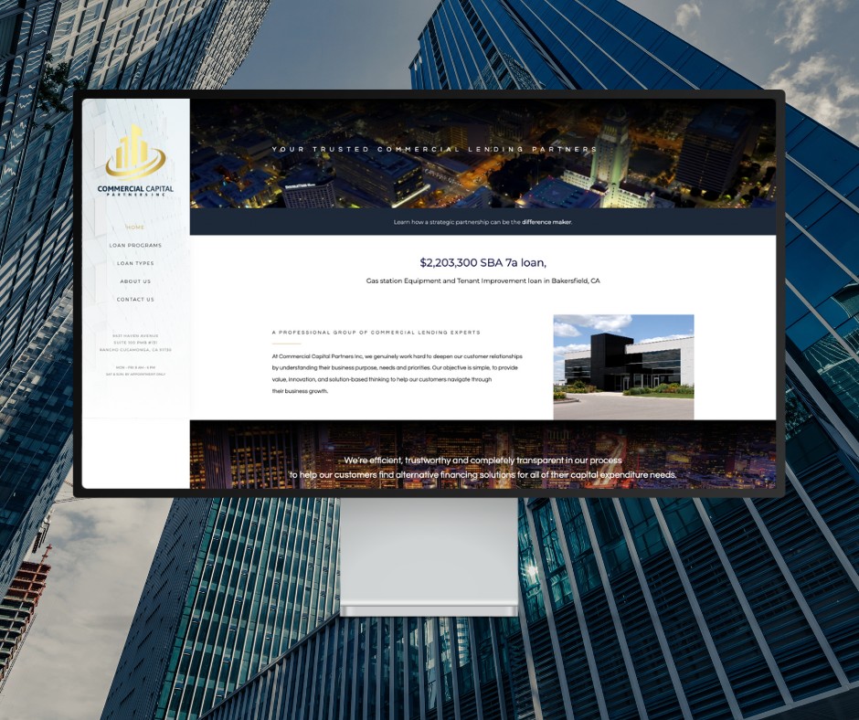 Commercial Capital Partner Website