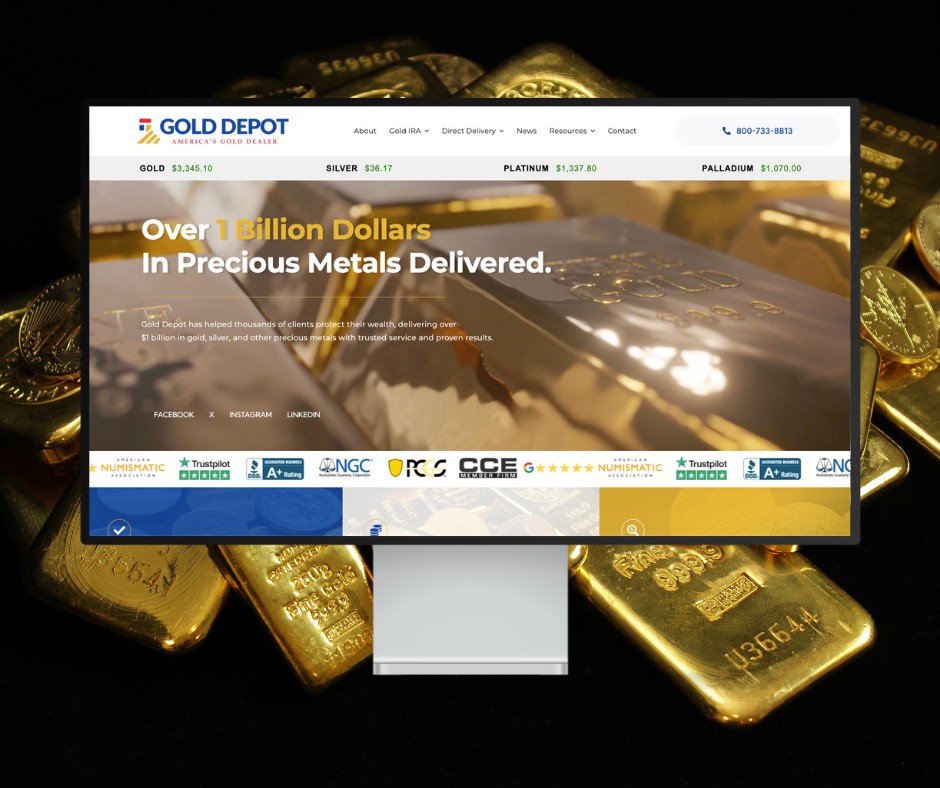 Gold Depot IRA Website