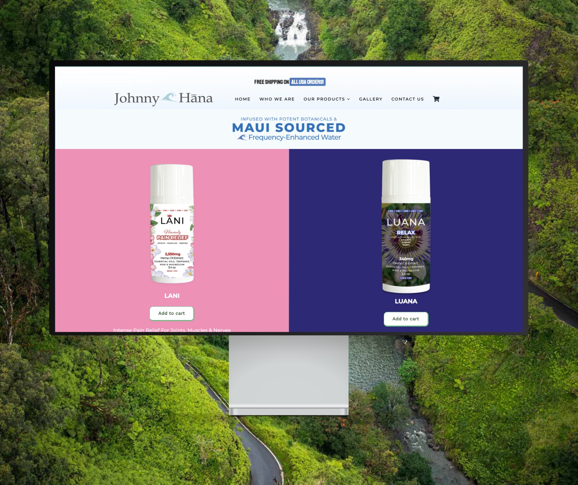 Johnny Hana Website