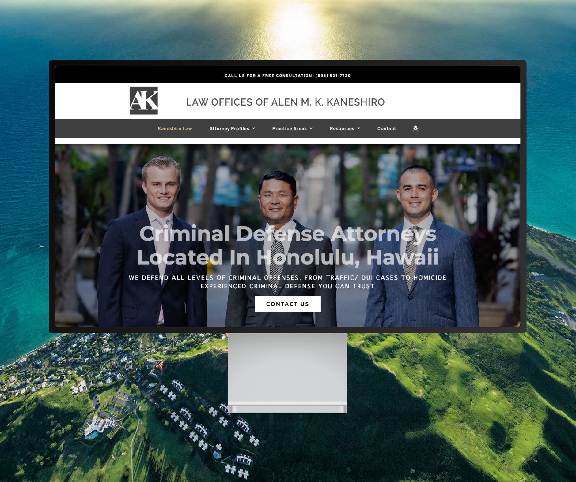Kaneshiro Law Website