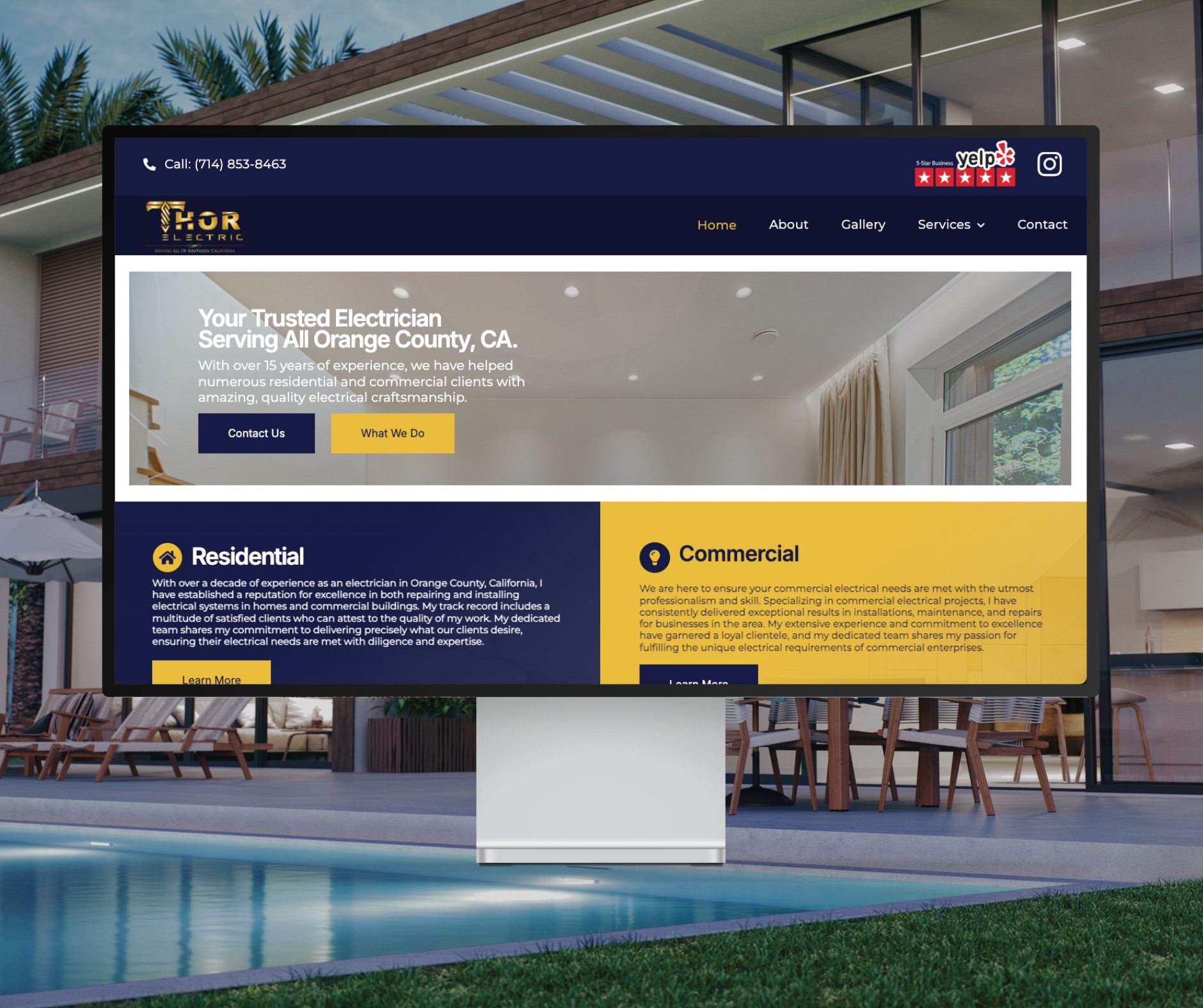 Thor Electrical Website