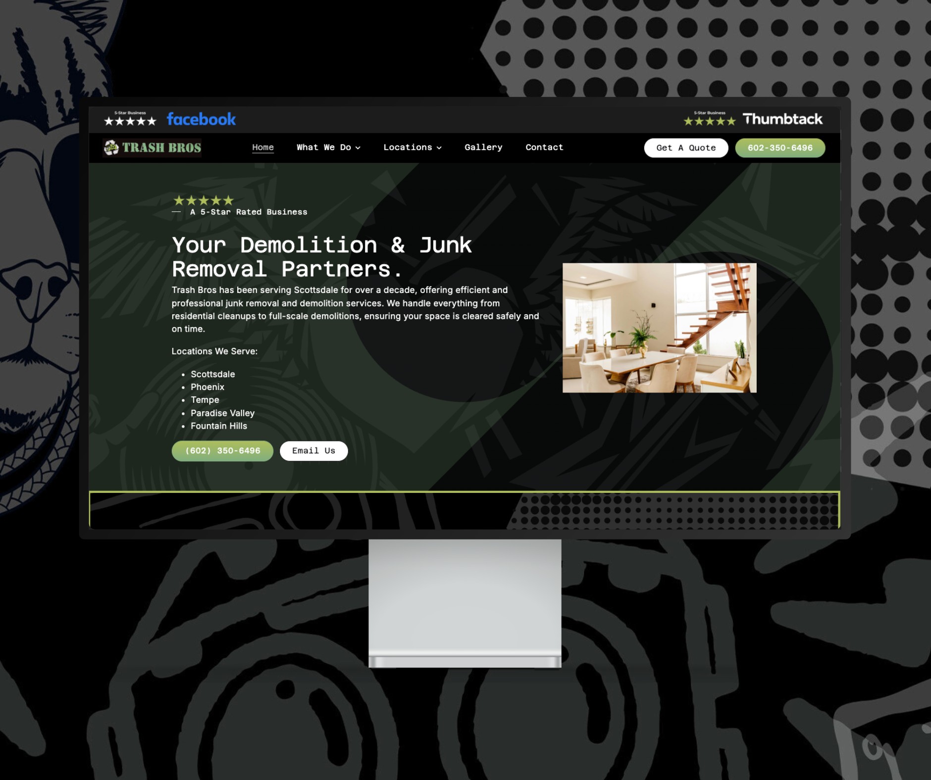 Trash Bros Website