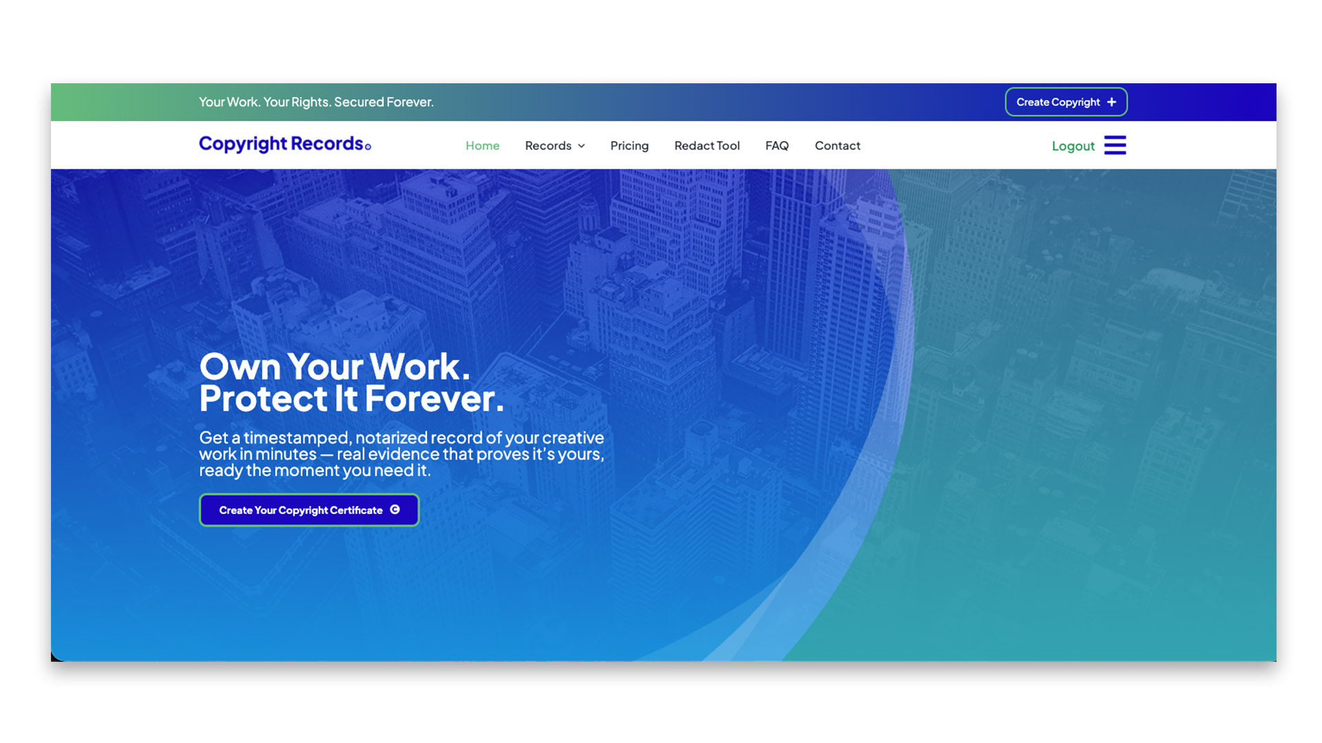 Copyright Records – The X Digital