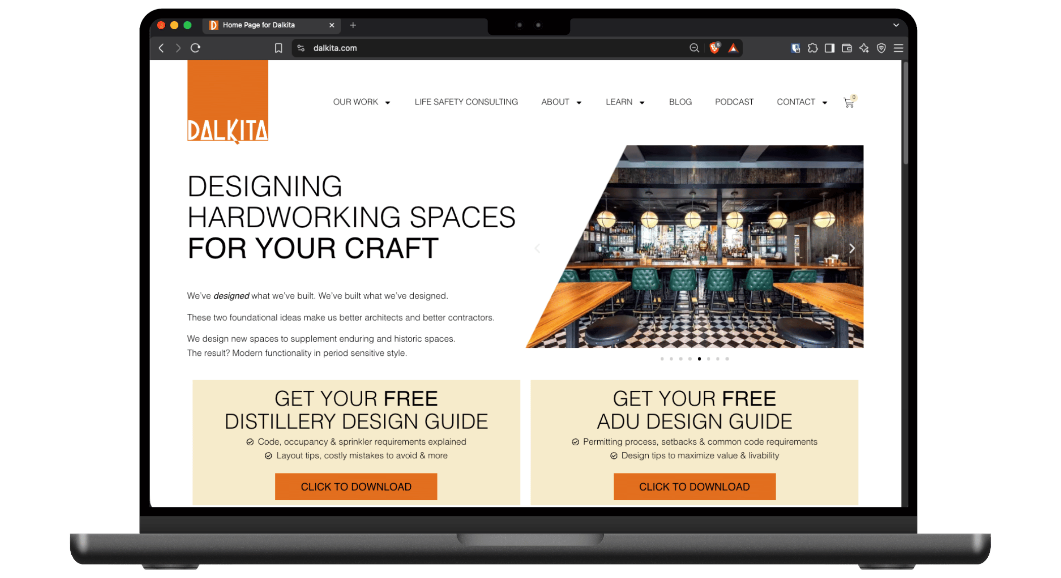 Dalkita – Website hosted by The X Digital
