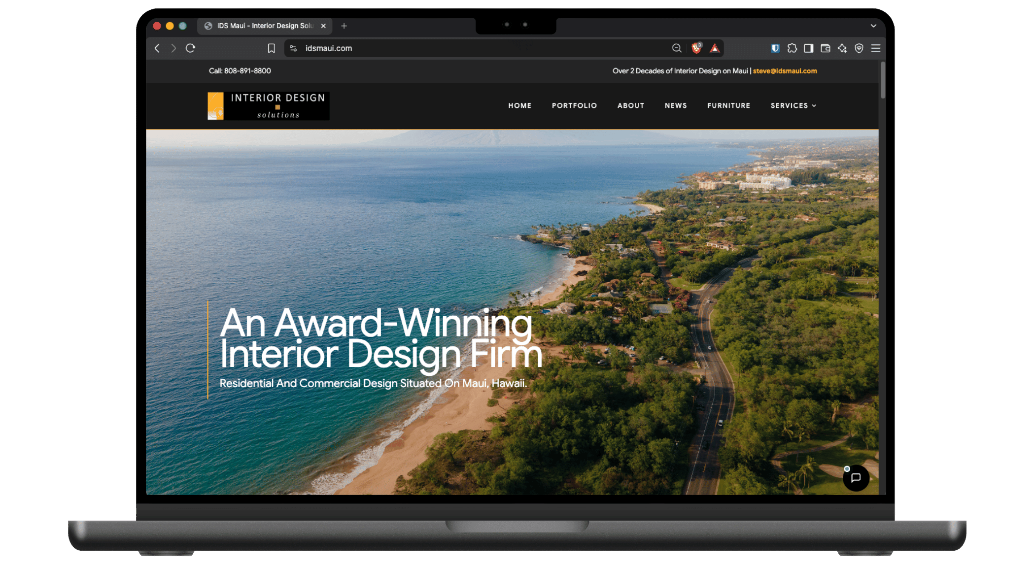 IDS Maui – Website Hosted by The X Digital